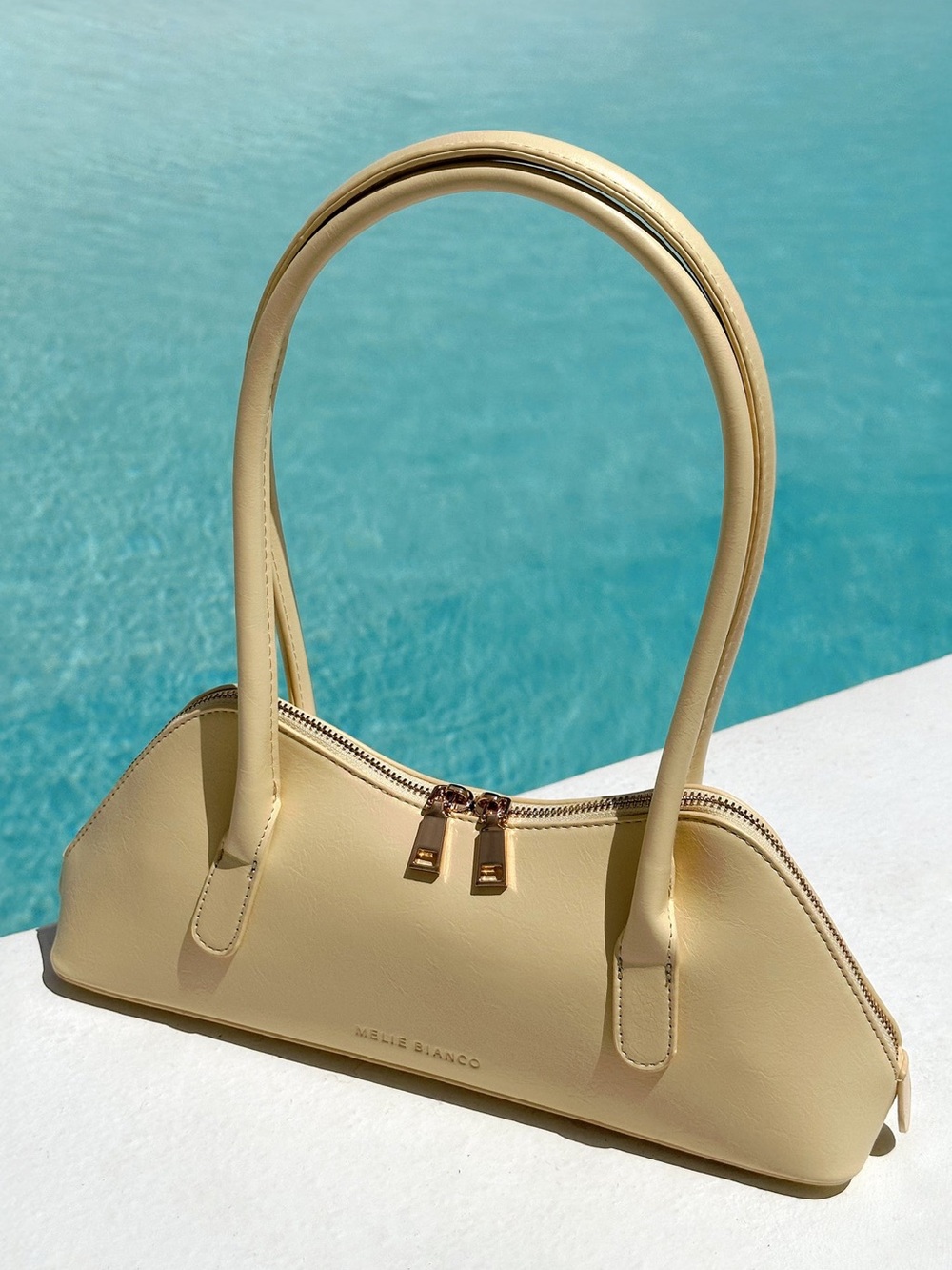 Anthropologie Melie Bianco Dakota East West Shoulder Bag - Picture 10 of 11